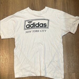Adidas White T-Shirt
